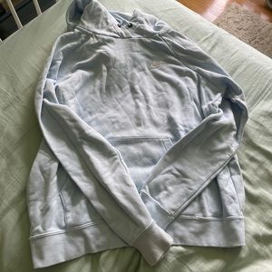 Nike light blue hoodie unisex size M like new.